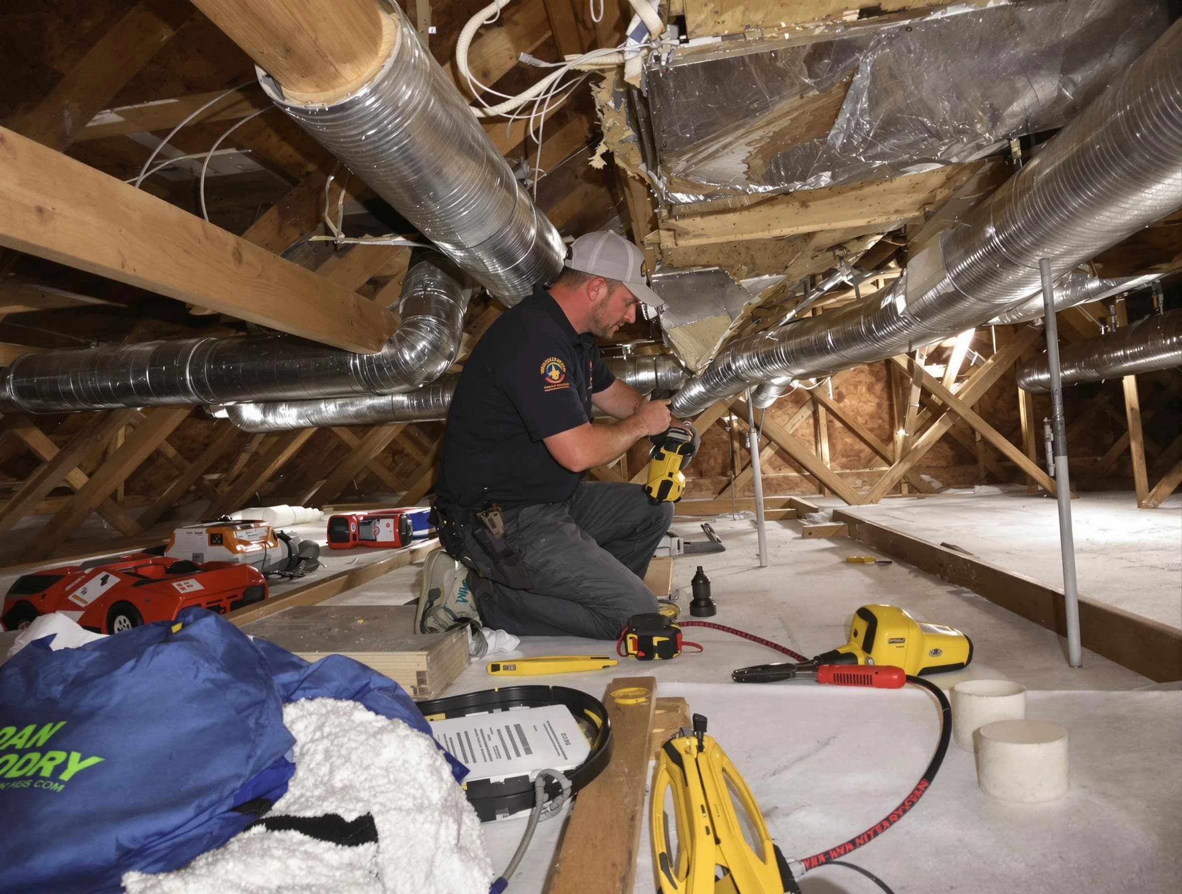 Professional air duct repair by Indio Air Duct Cleaning in Indio